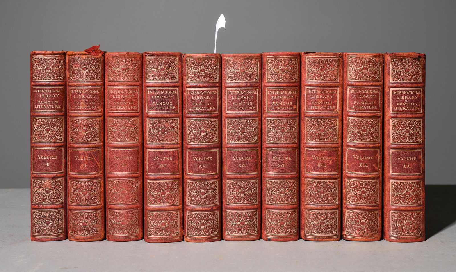 10vol. "International Library of Famous Literature" (1 of 4)