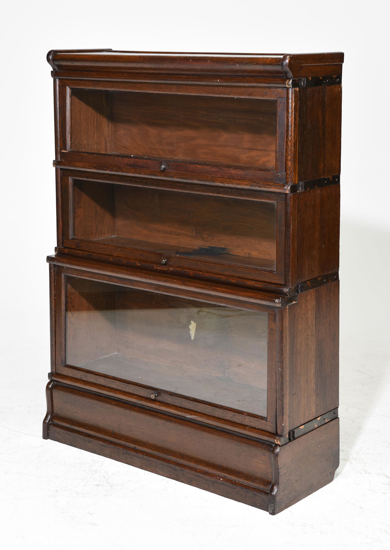 British Oak Wernick Stacking Bookcase (1 of 4)