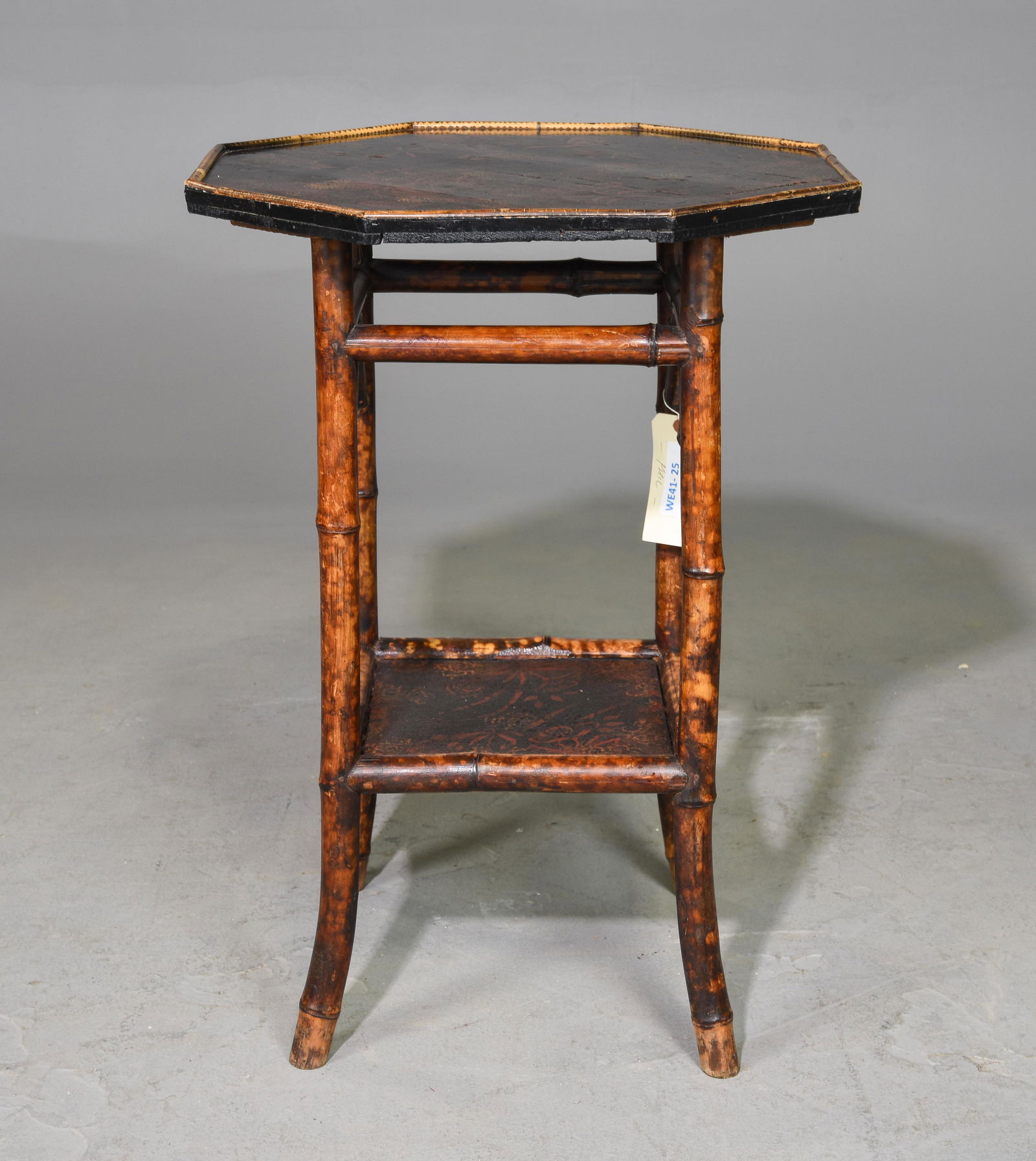 Bamboo Octagonal Occasional Table #1 (1 of 4)