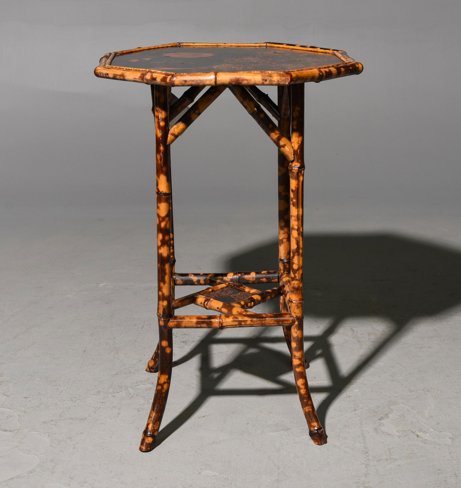 Bamboo Octagonal Occasional Table #2 (1 of 3)