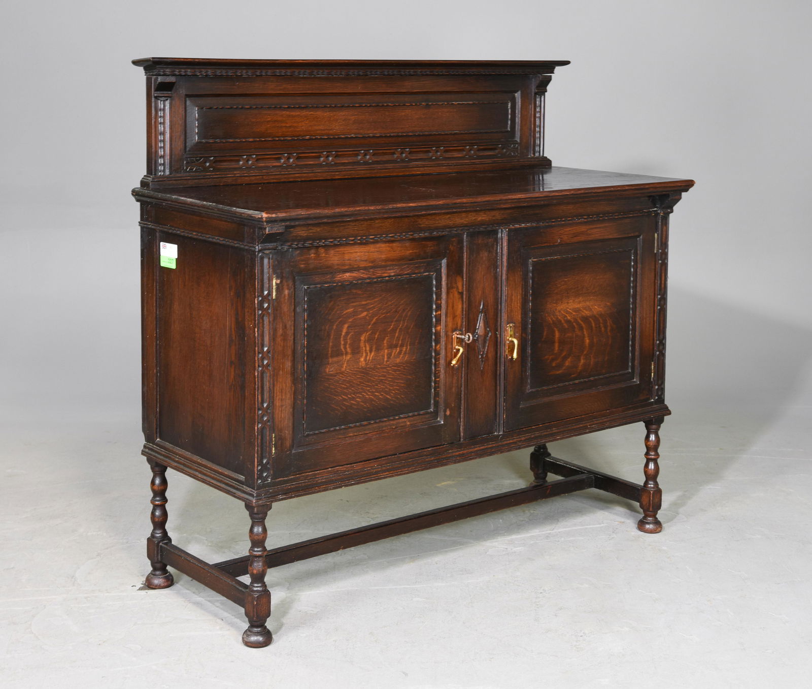 Jacobean Oak Sideboard / Server c.1930's (1 of 4)