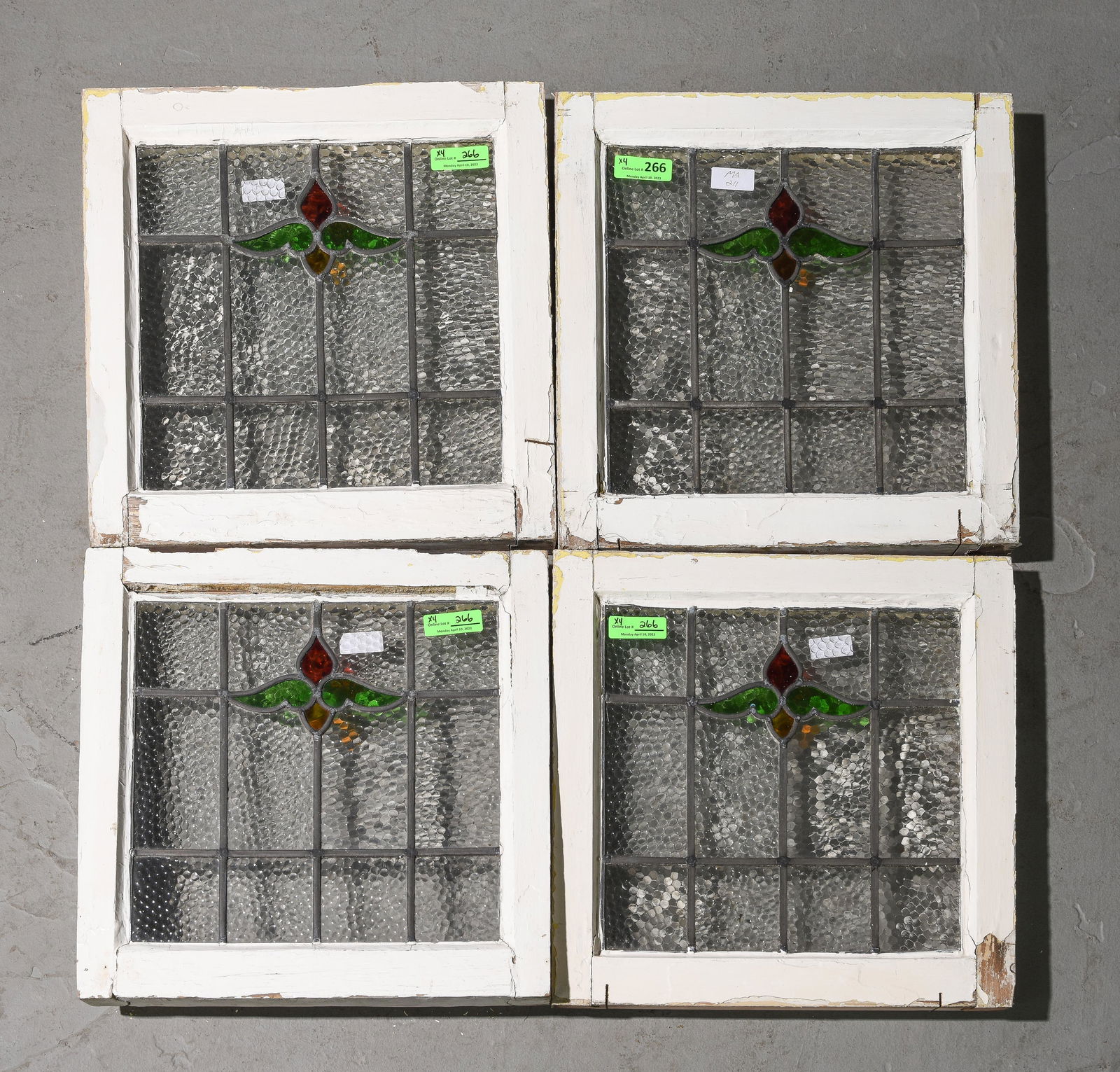 4 British Stained Glass Windows #2 (1 of 5)