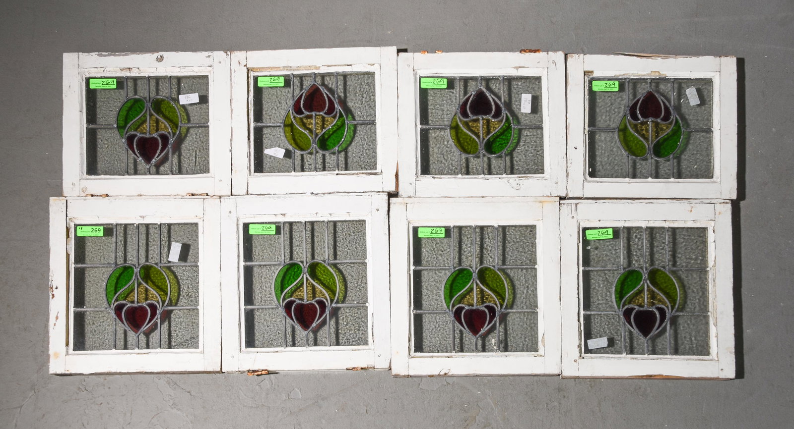 8 British Stained Glass Windows (1 of 5)