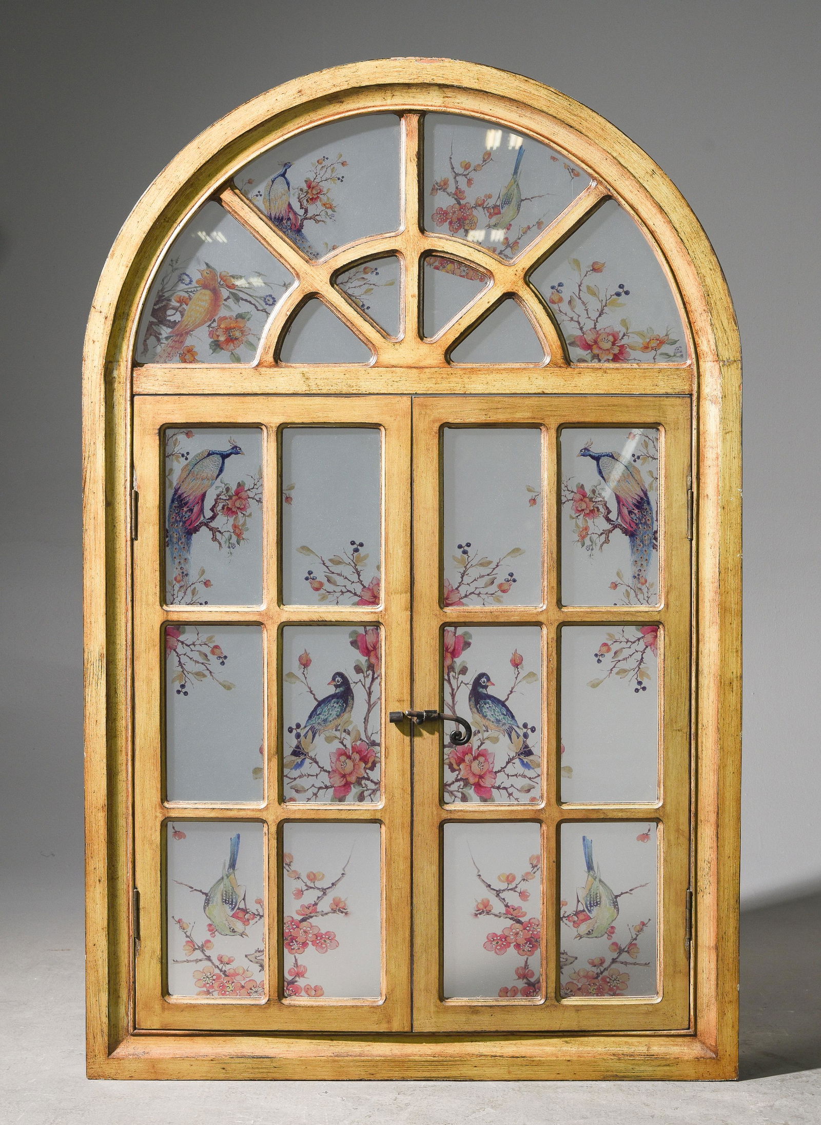 Arched Top Painted Window (1 of 3)