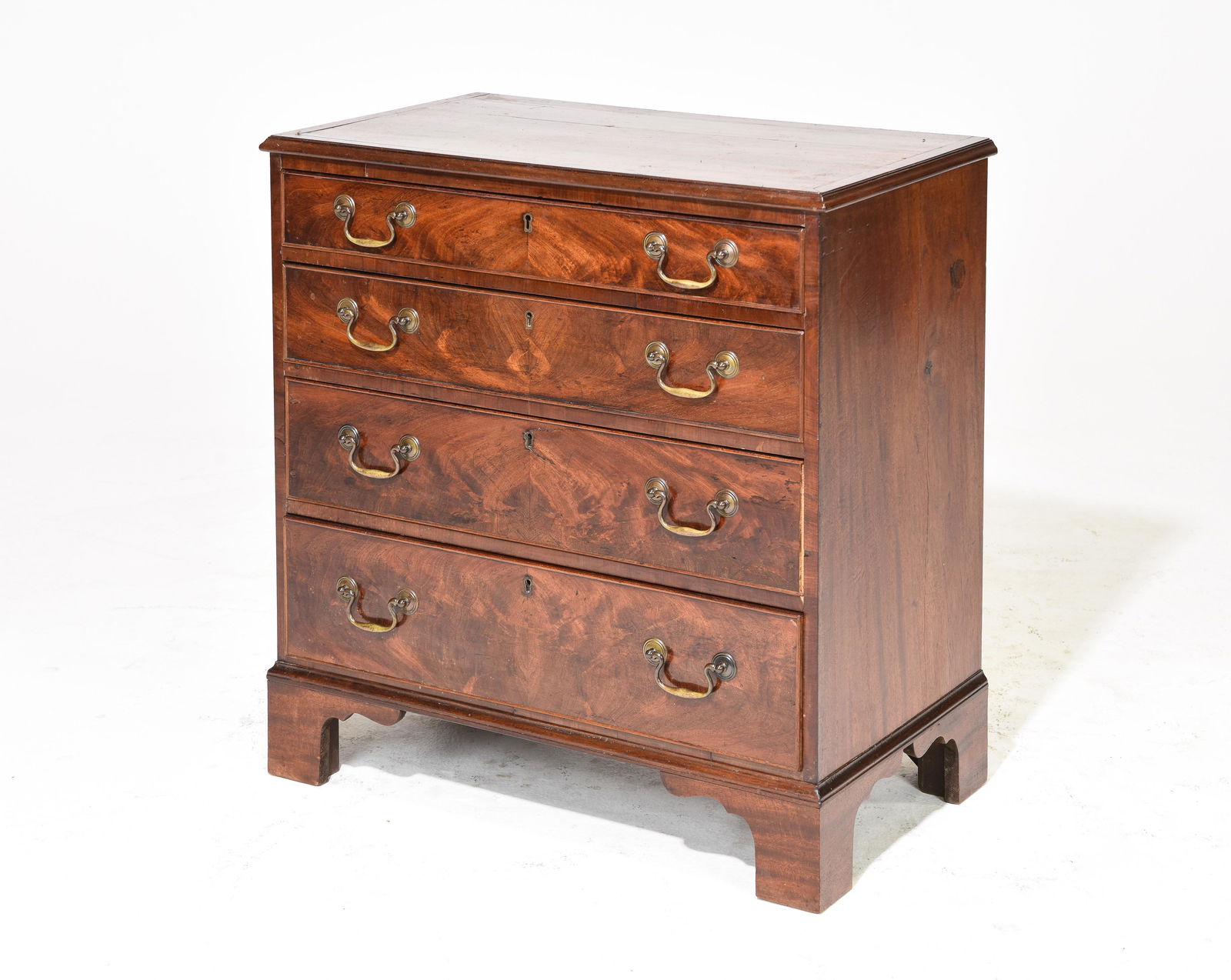 British Mahogany 4 Drawer Occasional Chest / Nightstand (1 of 3)