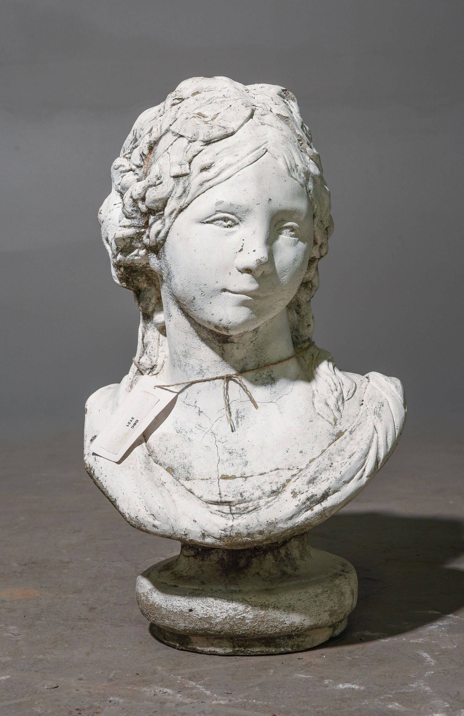 Cast Stone / Concrete Bust (1 of 2)