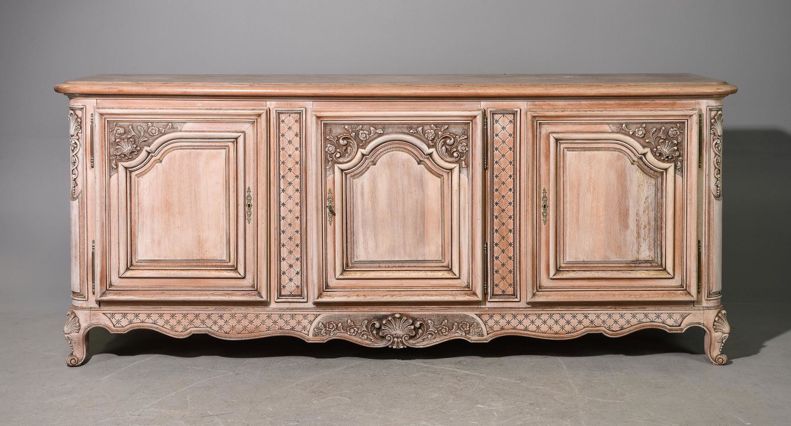 Louis XV Style Painted Oak Sideboard / Enfilade (1 of 7)