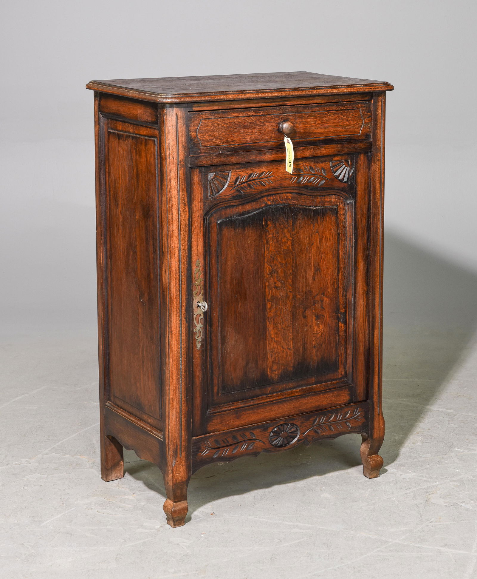 French Regency Style Oak Jam Cabinet (1 of 5)