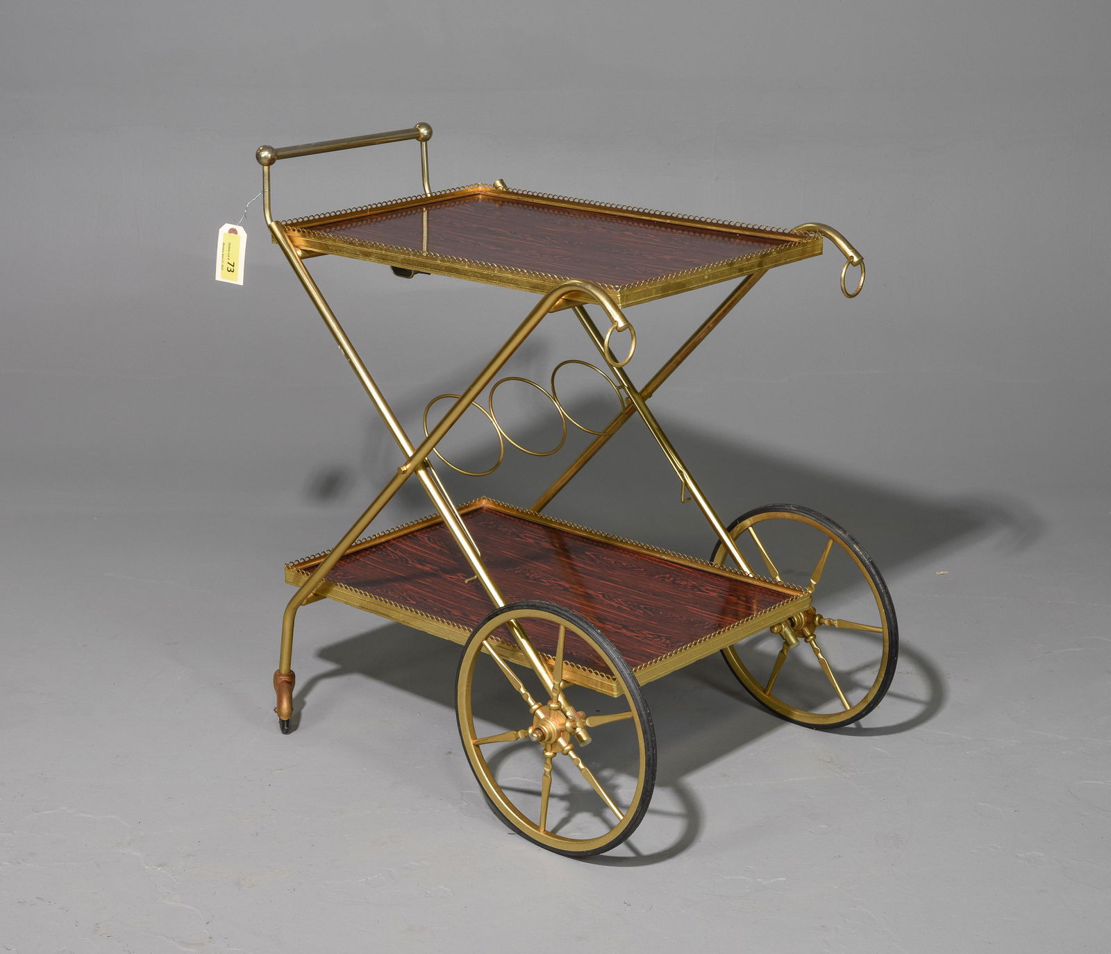 French 2 Tier Tea Trolley / Cart (1 of 3)