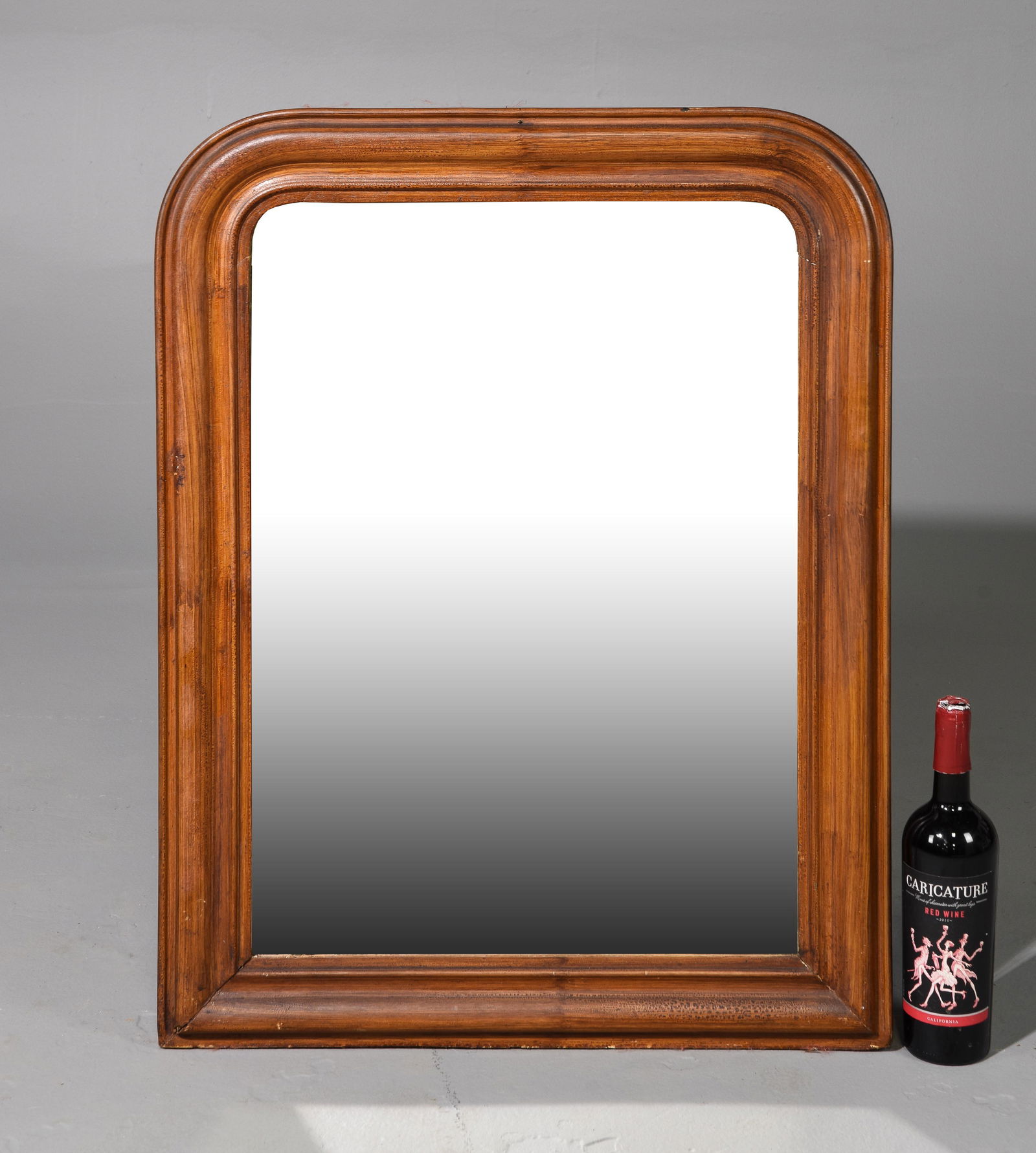 Louis Philippe Style Painted Framed Small Mirror (1 of 2)