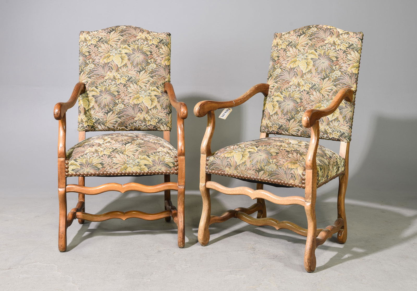 2 French Mouton Style Arm Chairs (1 of 3)