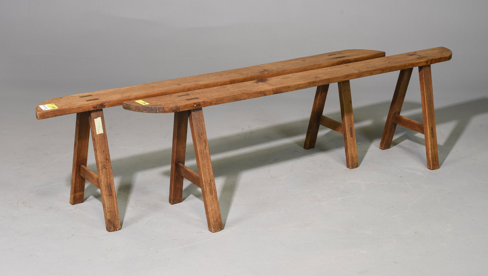 2 French Oak Farmhouse Benches (1 of 3)