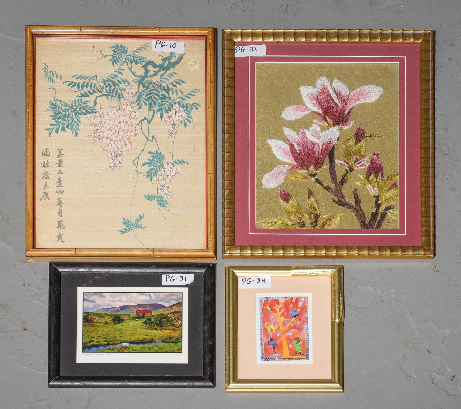 4pcs Assorted Framed Art (1 of 6)