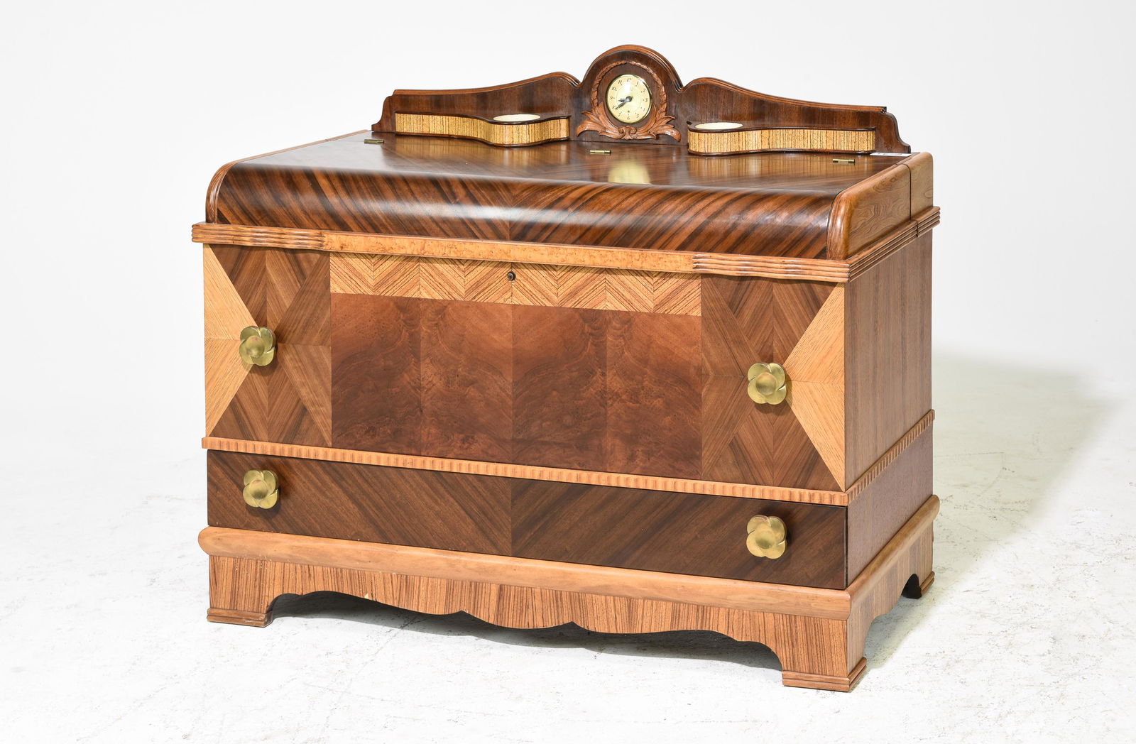 Art Deco Waterfall Cedar Chest / Trunk (1 of 6)
