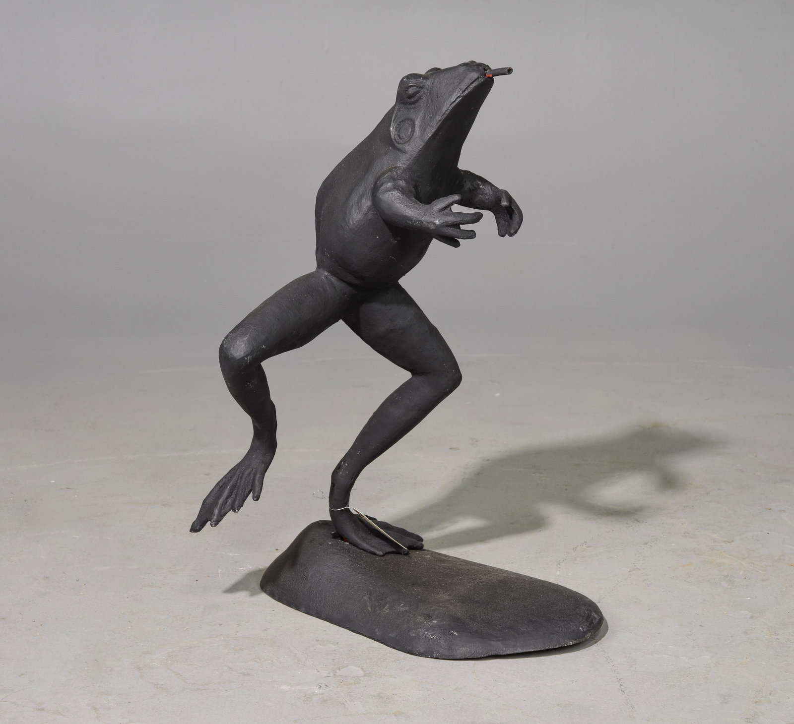 Cast Iron Leaping Frog Fountain #1: Cast Iron Leaping Frog Fountain - 28 in tall x 18 x 16.5