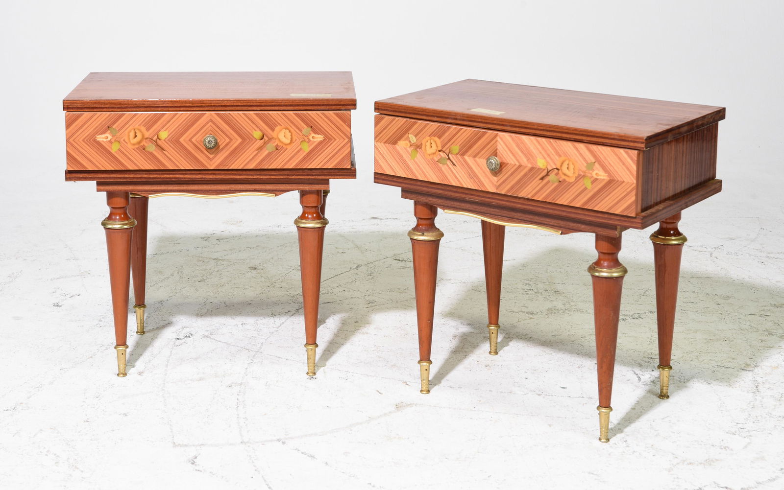 2 Laminate French Nightstands (1 of 4)
