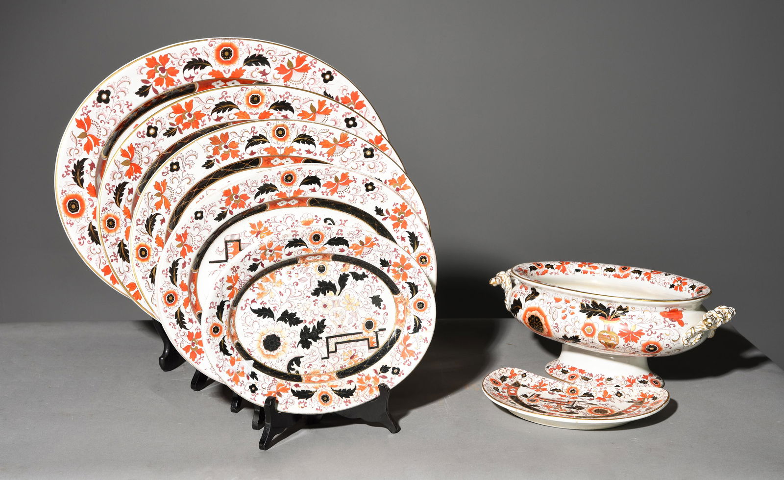 7pcs Assorted Ironstone China - Platters, Etc. (1 of 4)