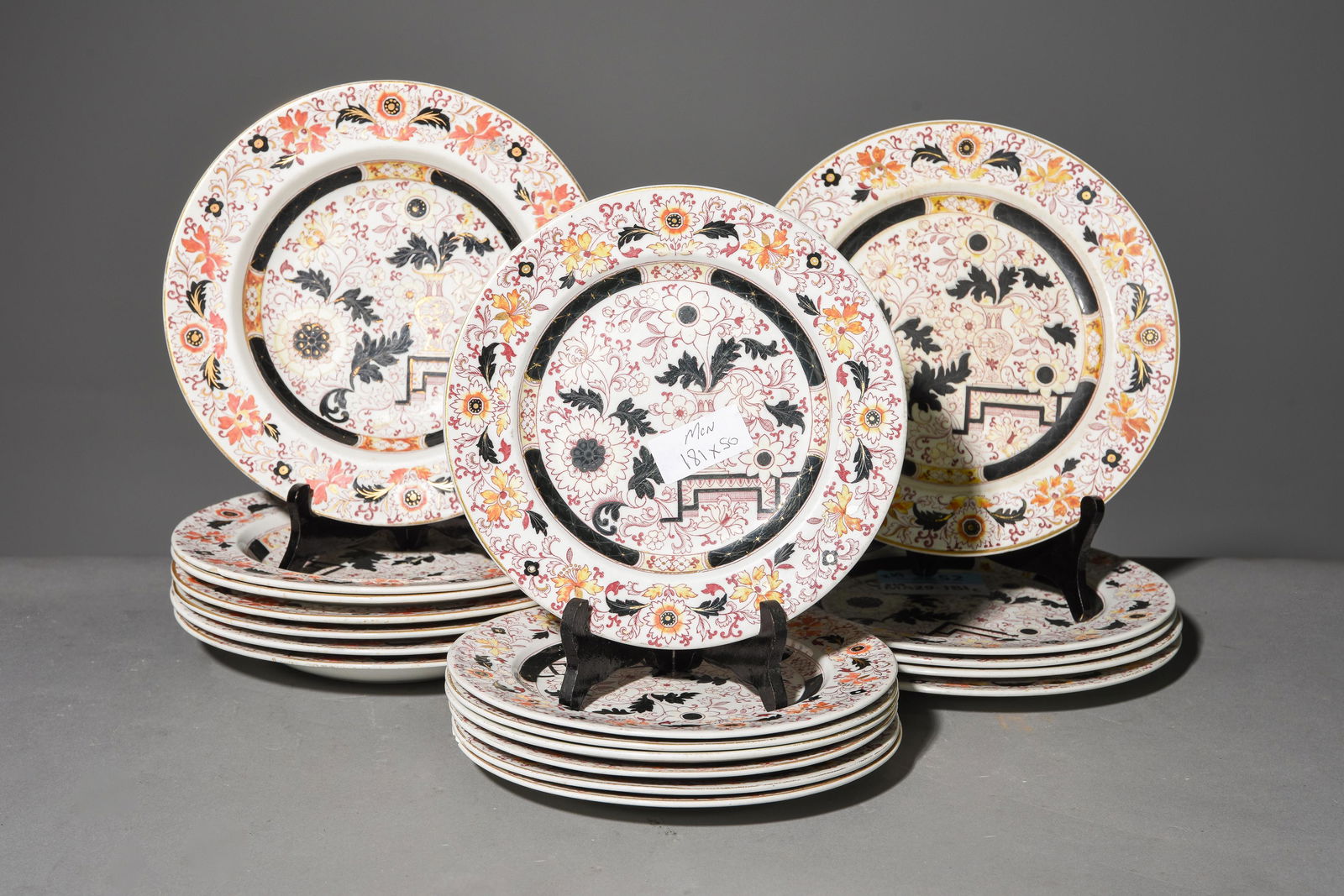 19pcs Assorted Ironstone China - Plates & Bowls (1 of 5)