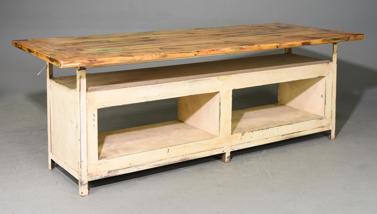 Industrial Base Wood Top Table / Island (1 of 4)