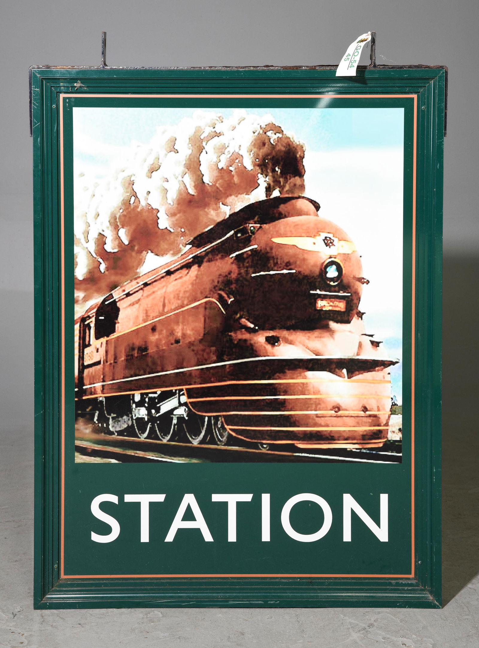English Double Sided Pub Sign - Station (1 of 4)