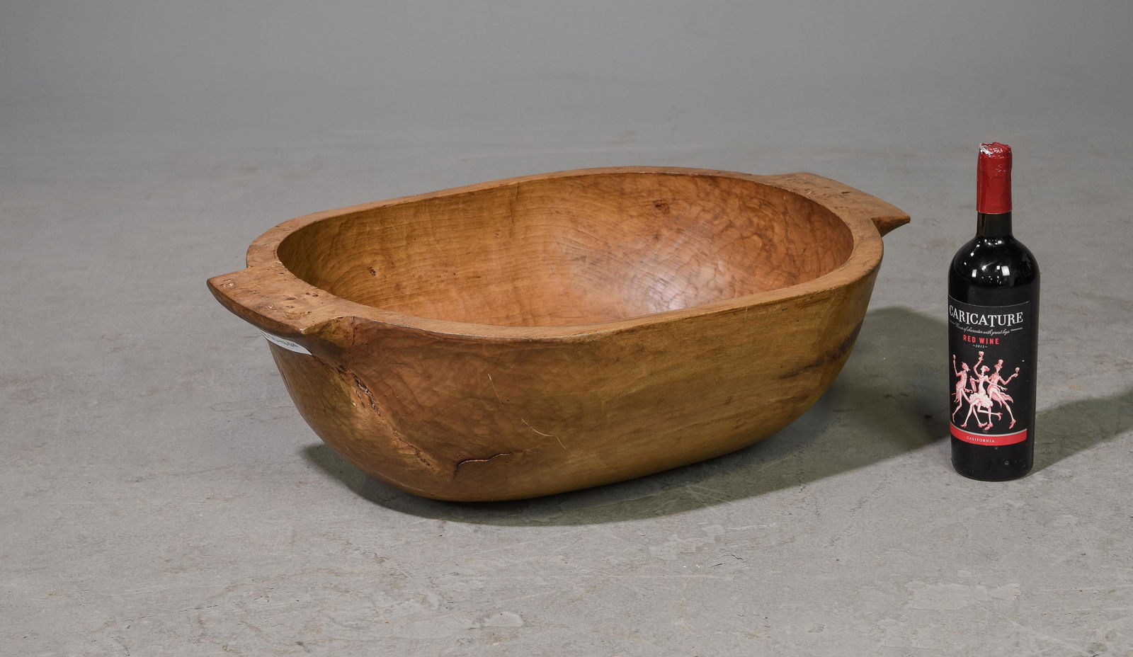 European Waxed Dough Bowl #1 (1 of 4)