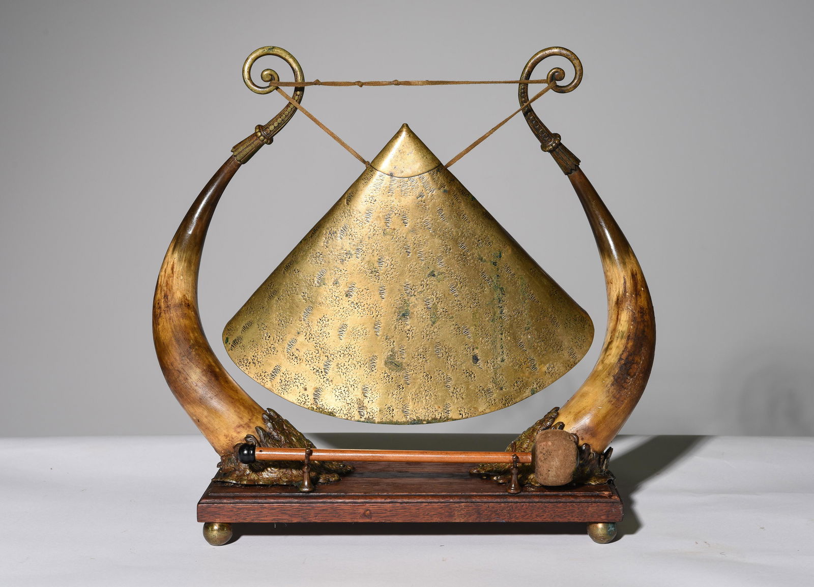 Horned Brass Gong (1 of 5)