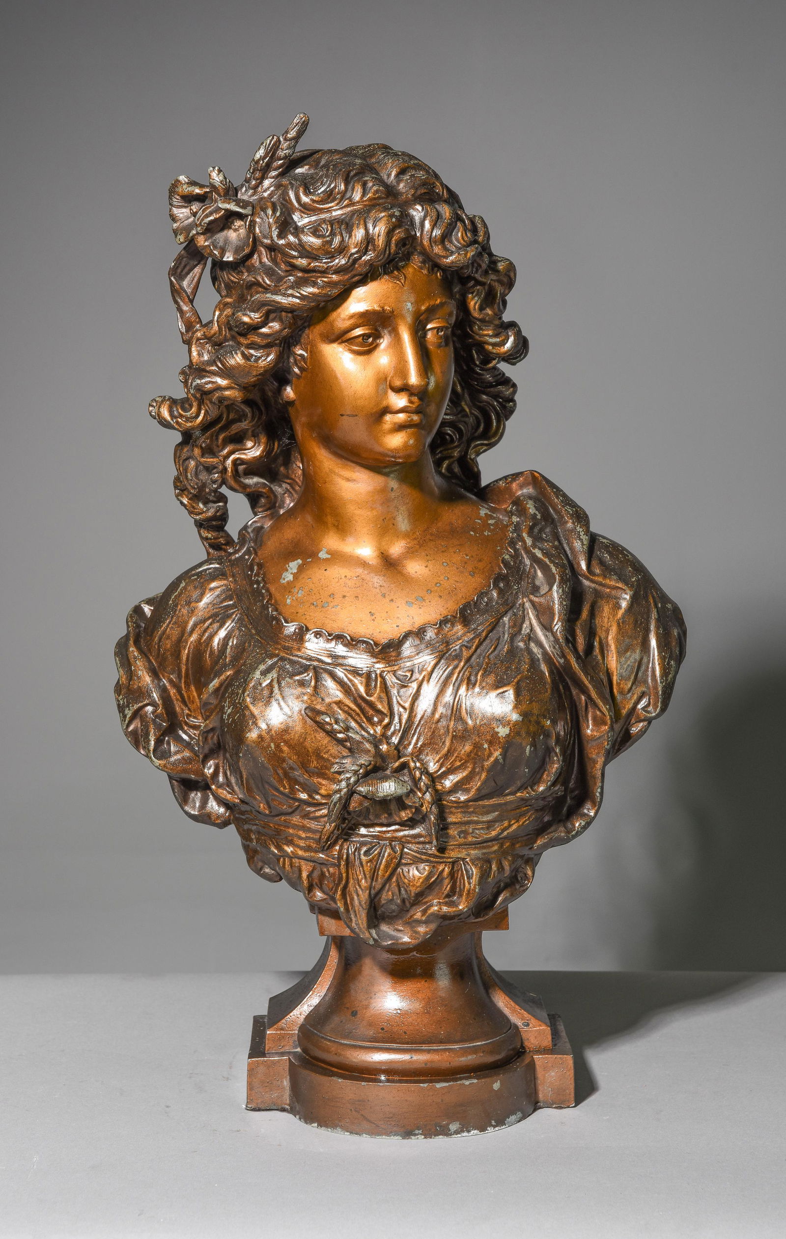 Cast Metal  Bust - Hippolyte Francois #2 (1 of 6)