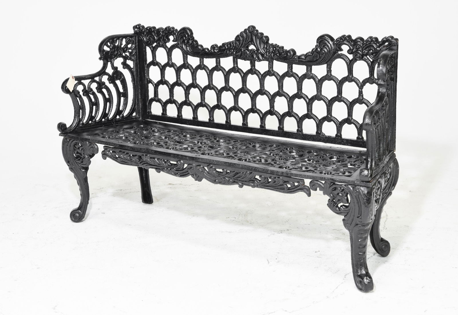 French Style Cast Iron Bench #1 (1 of 5)