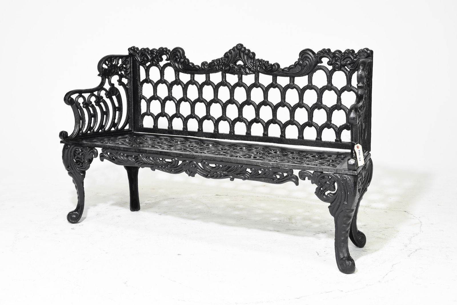 French Style Cast Iron Bench #2 (1 of 5)