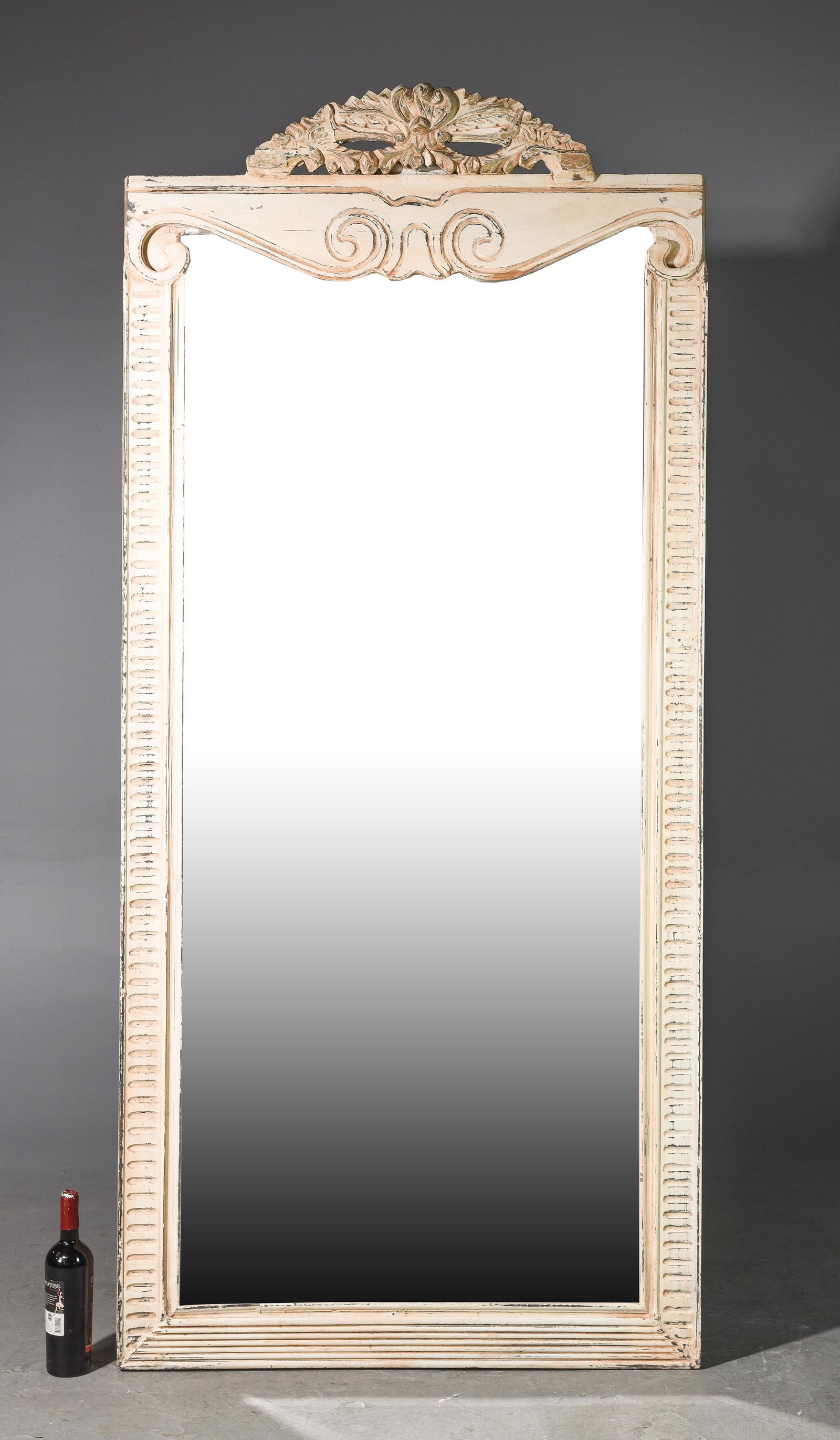 Large Painted Framed Beveled Mirror #2 (1 of 3)
