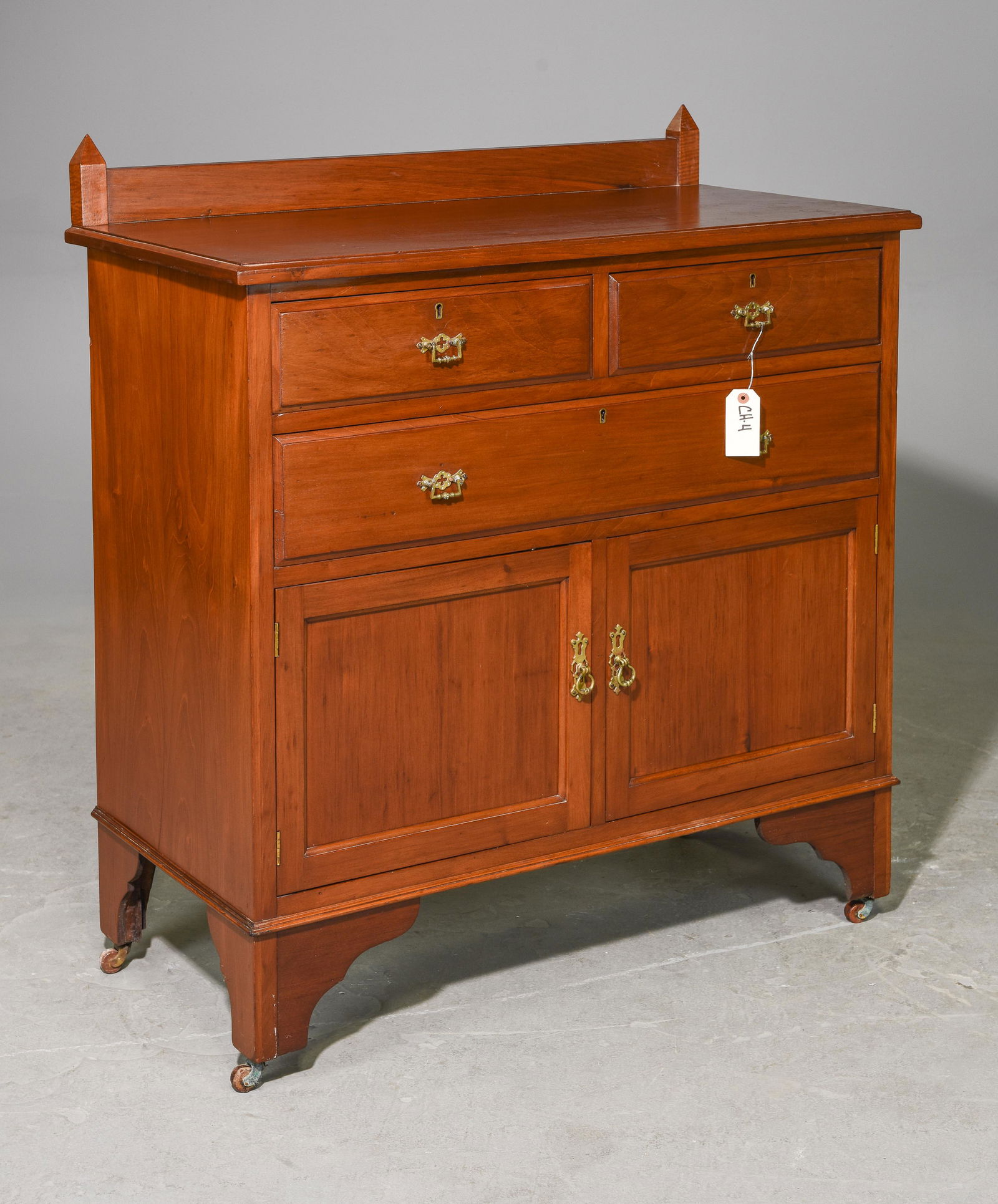 American Cherry Wood Chest / Cabinet (1 of 4)