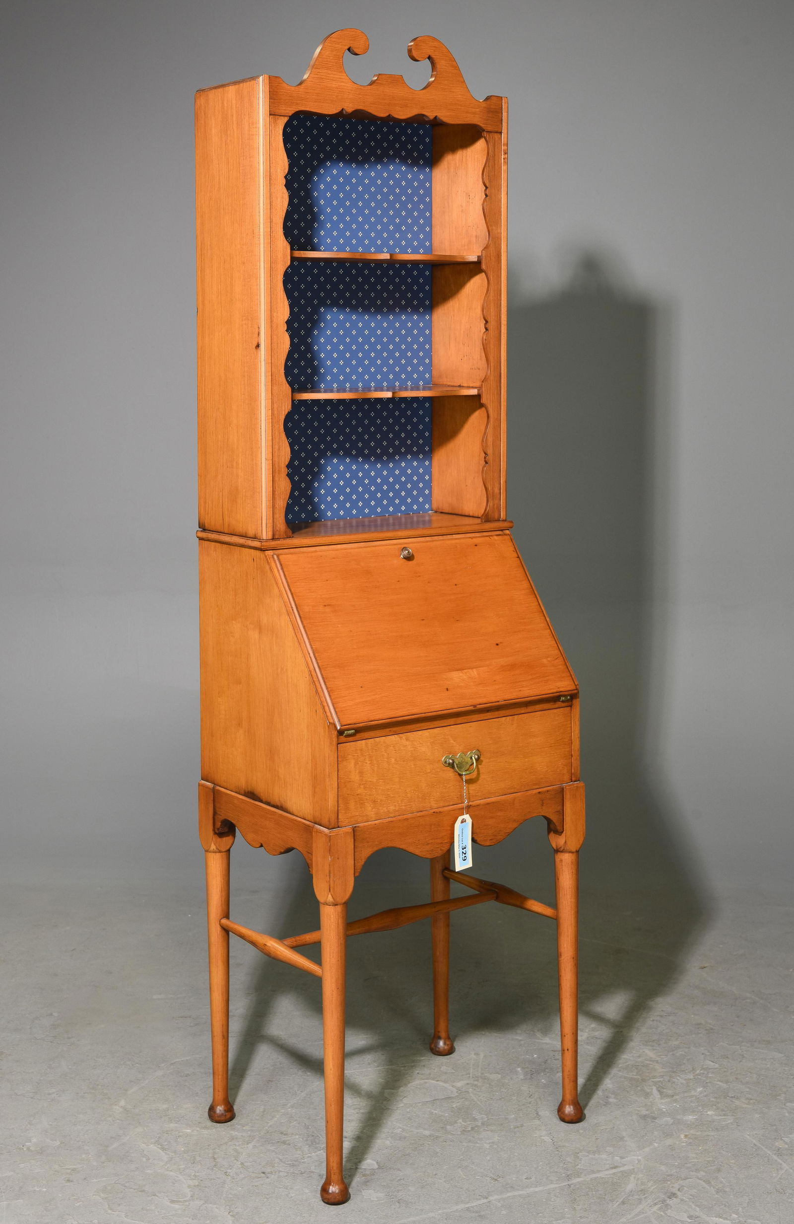 American Narrow Drop Front Bookshelf (1 of 4)