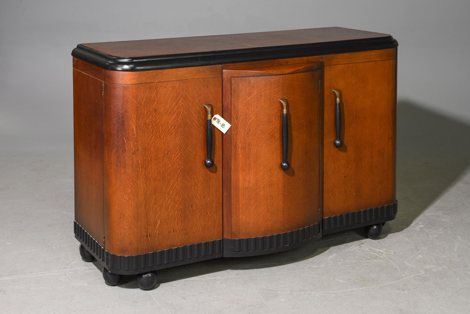 Deco Style 3 Door Sideboard / Server (1 of 5)