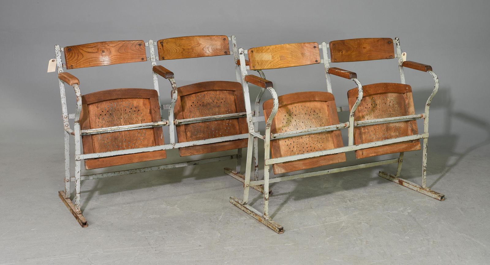 2 Vintage Folding Cinema / Theatre Chairs (1 of 7)