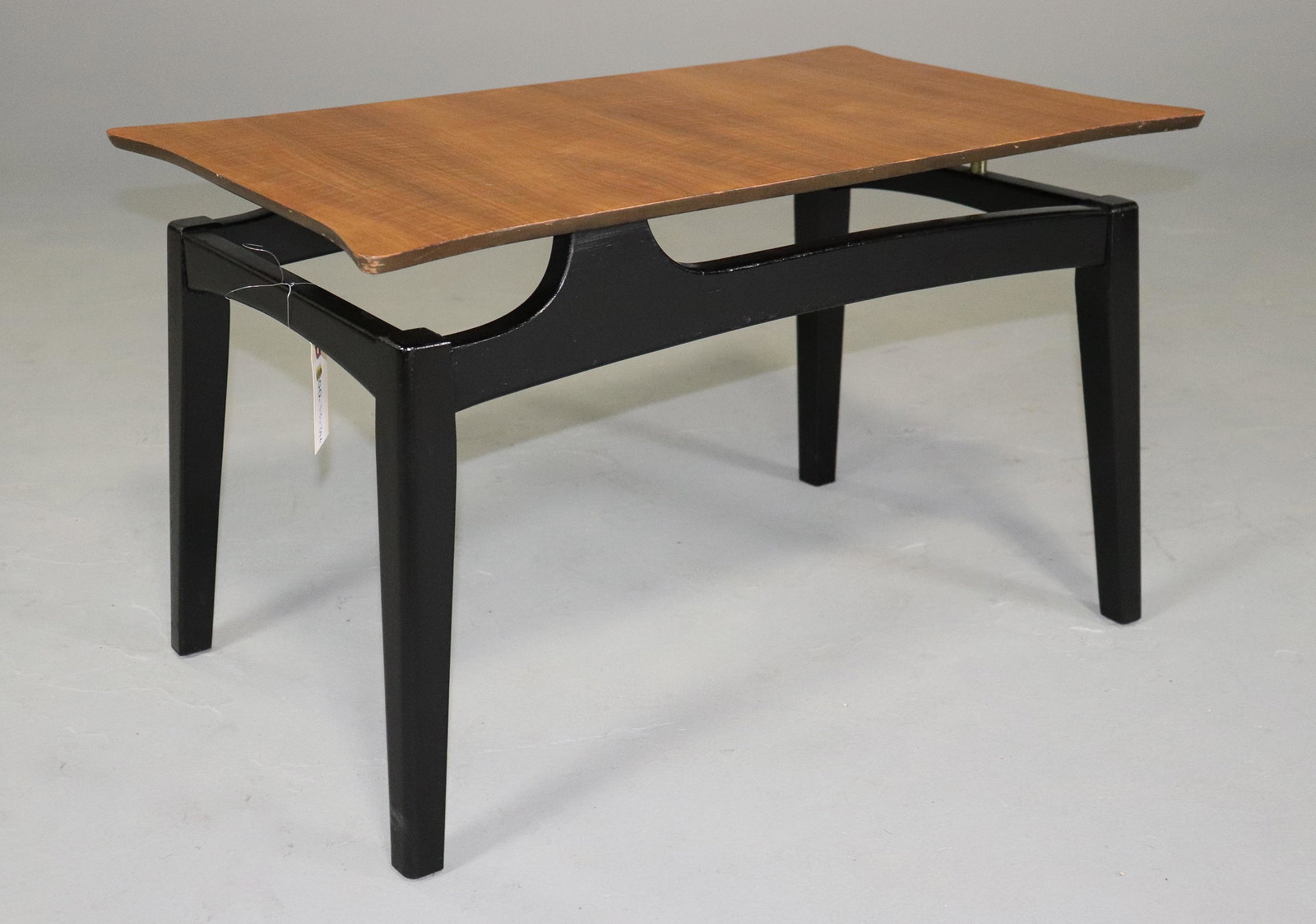 Mid Century Modern Coffee / Side Table - Black Base (1 of 3)