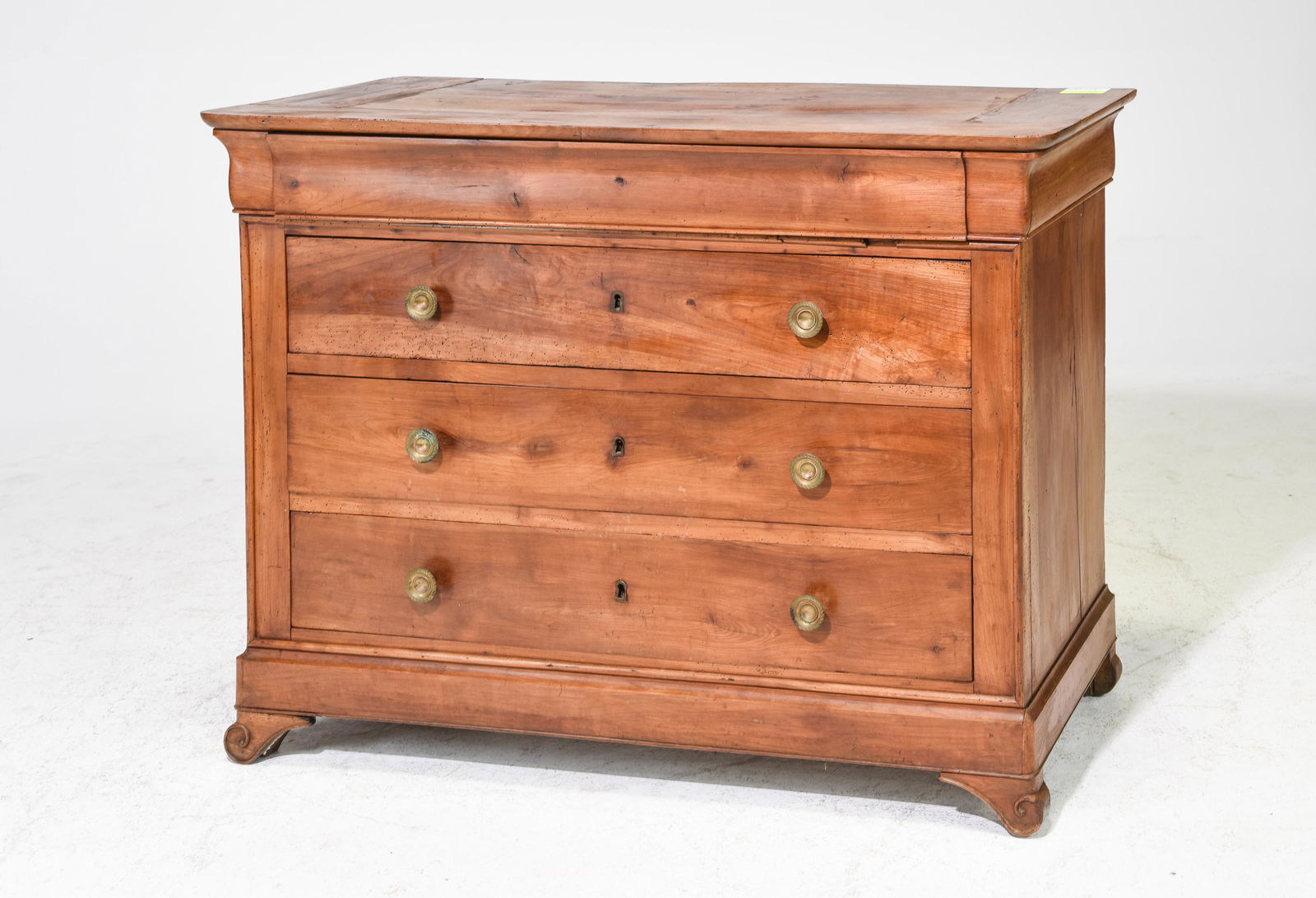 Louis Philippe Style Cherry Commode / Chest (1 of 6)