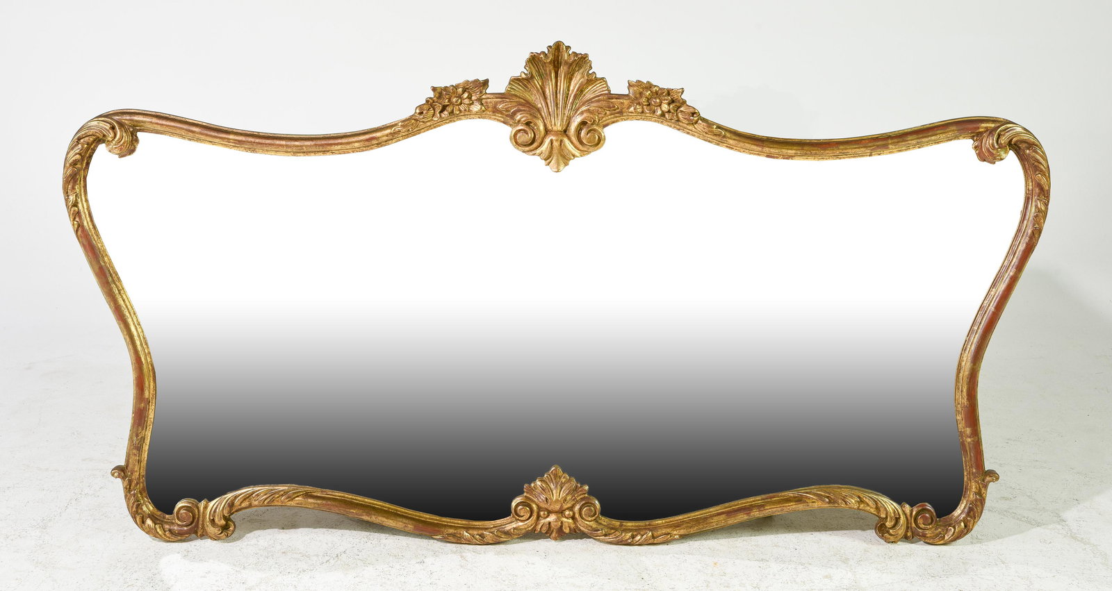 Louis XV Style Gold Gilt Framed Large Mirror (1 of 5)