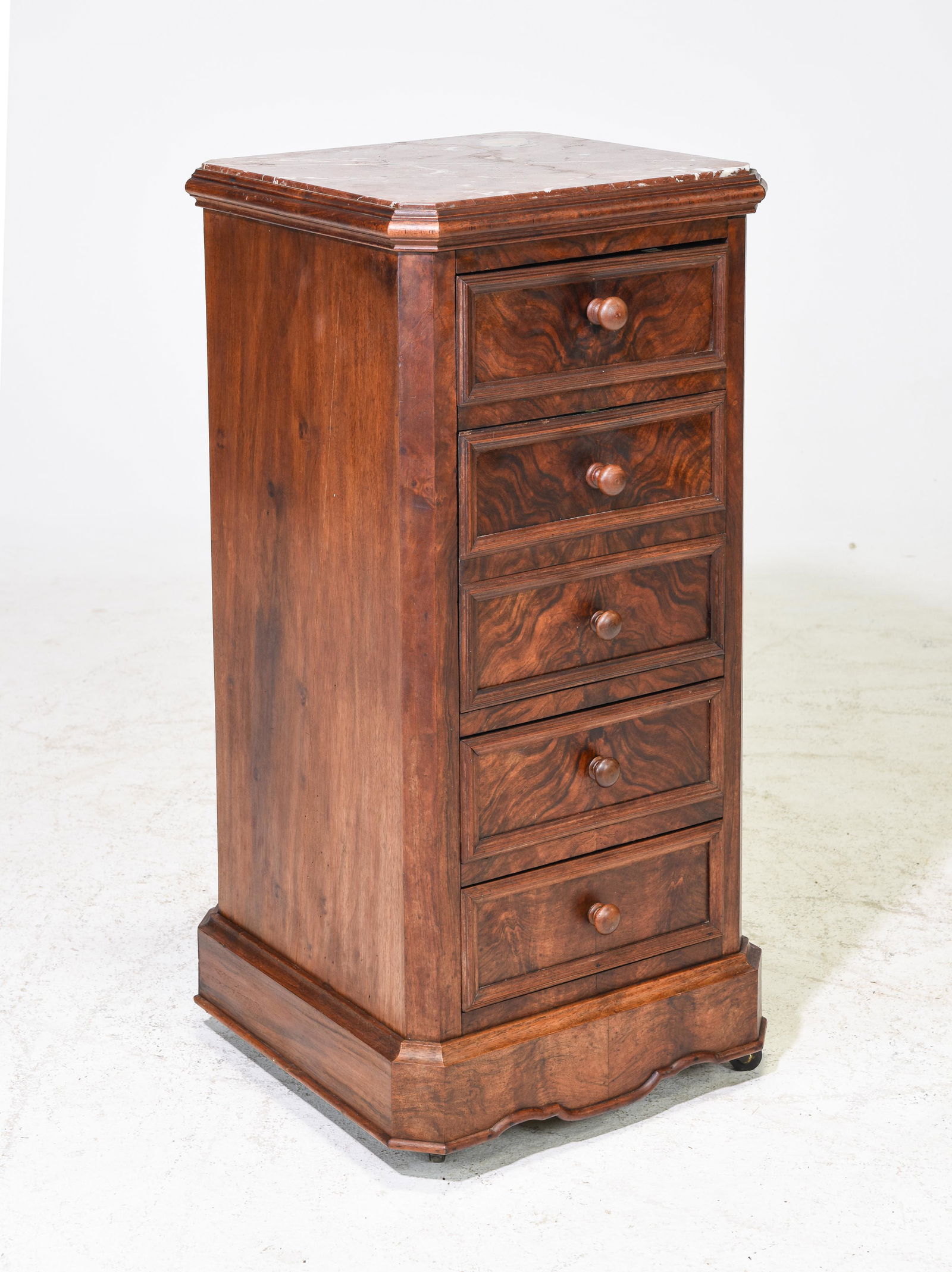French Marble Top Occasional Chest / Cabinet (1 of 4)