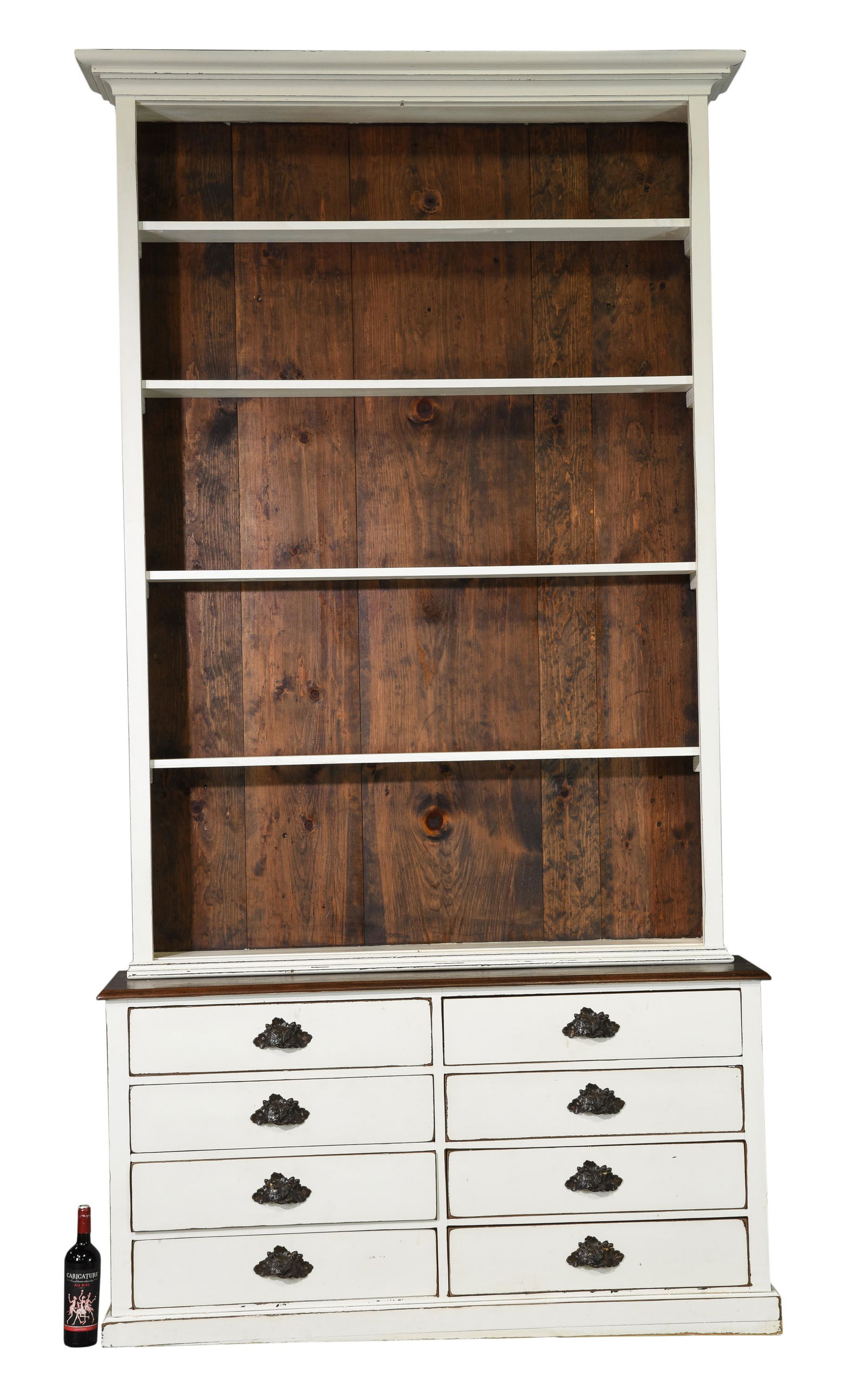 Monumental Painted Open Bookshelf (1 of 6)