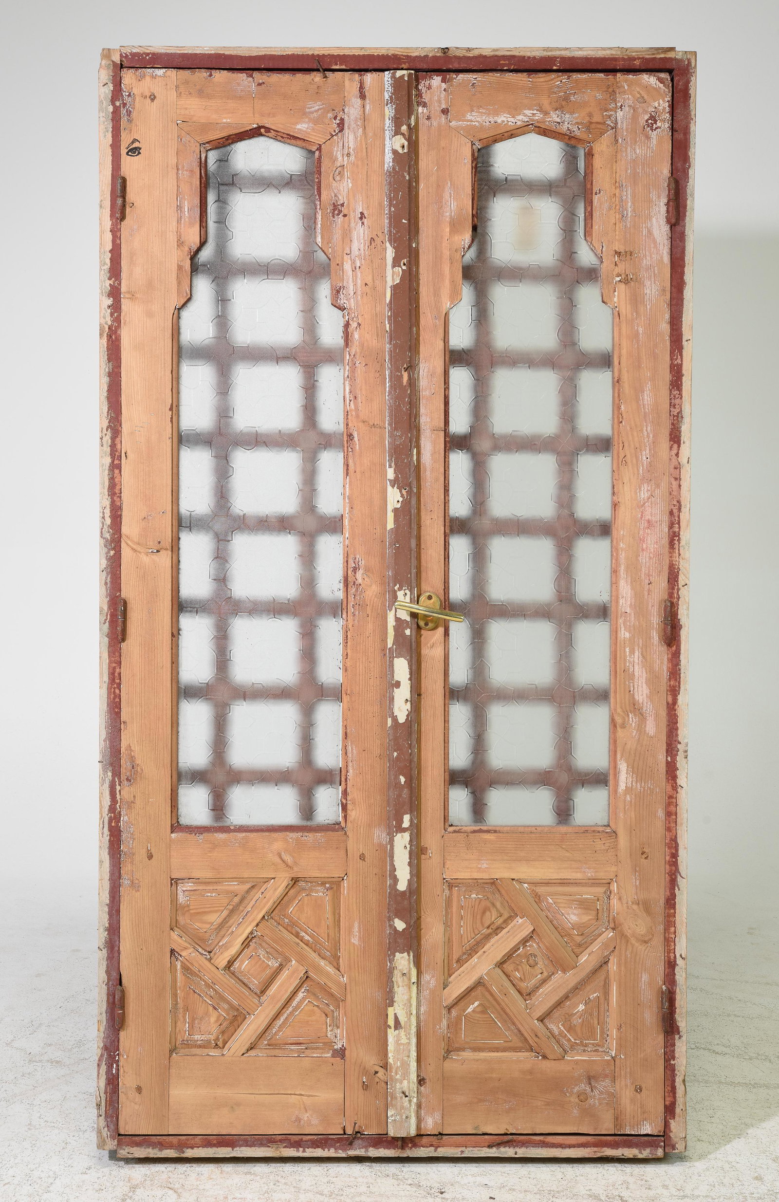 Painted Arabesque Architectural Window #2 (1 of 2)