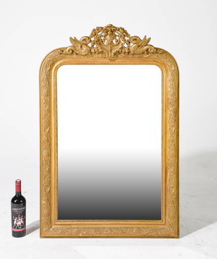 Louis Philippe Style Mirror With Crown Detailing