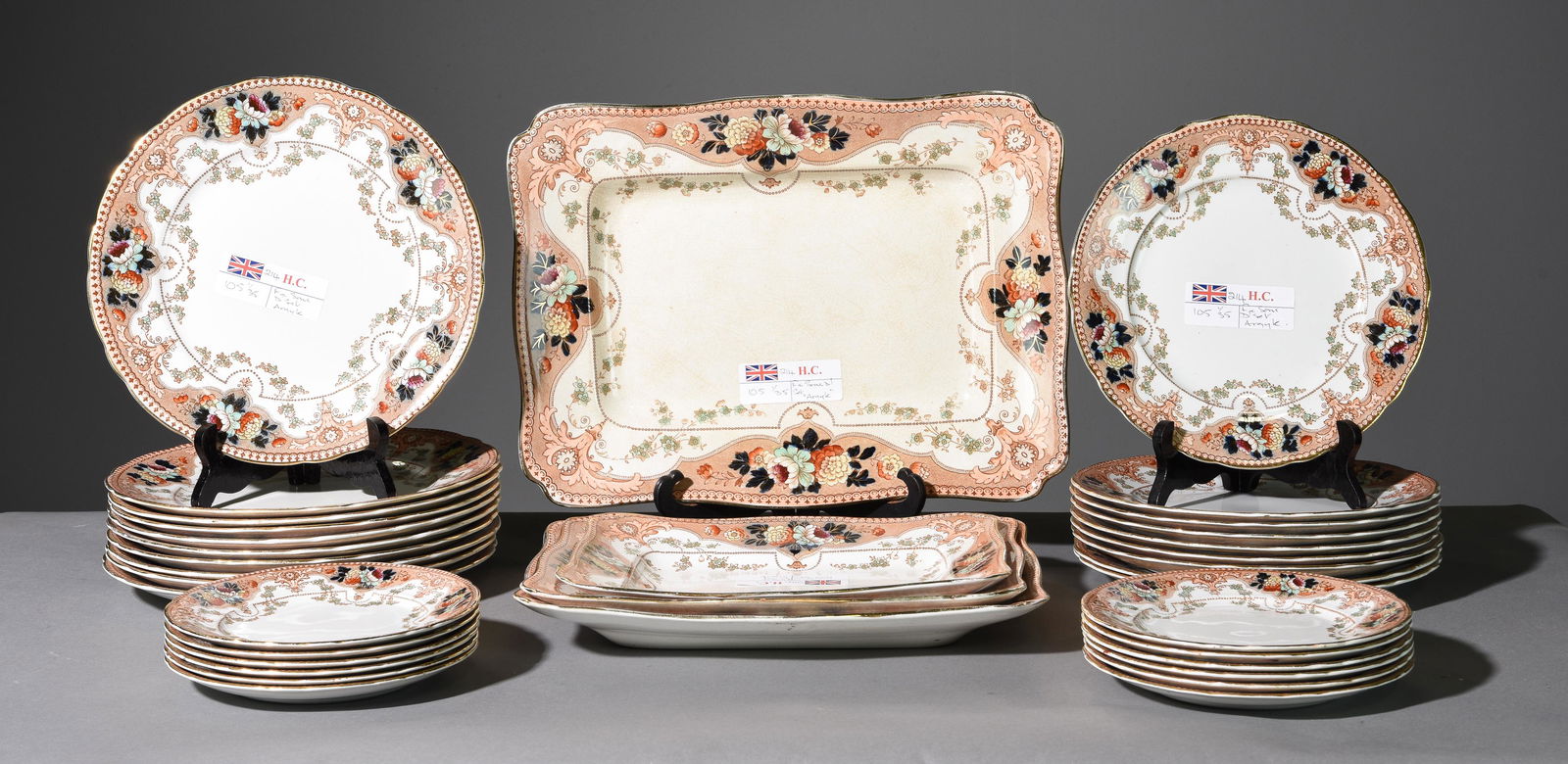 35pcs F. & Sons "Argyle" Burlslem China (1 of 5)