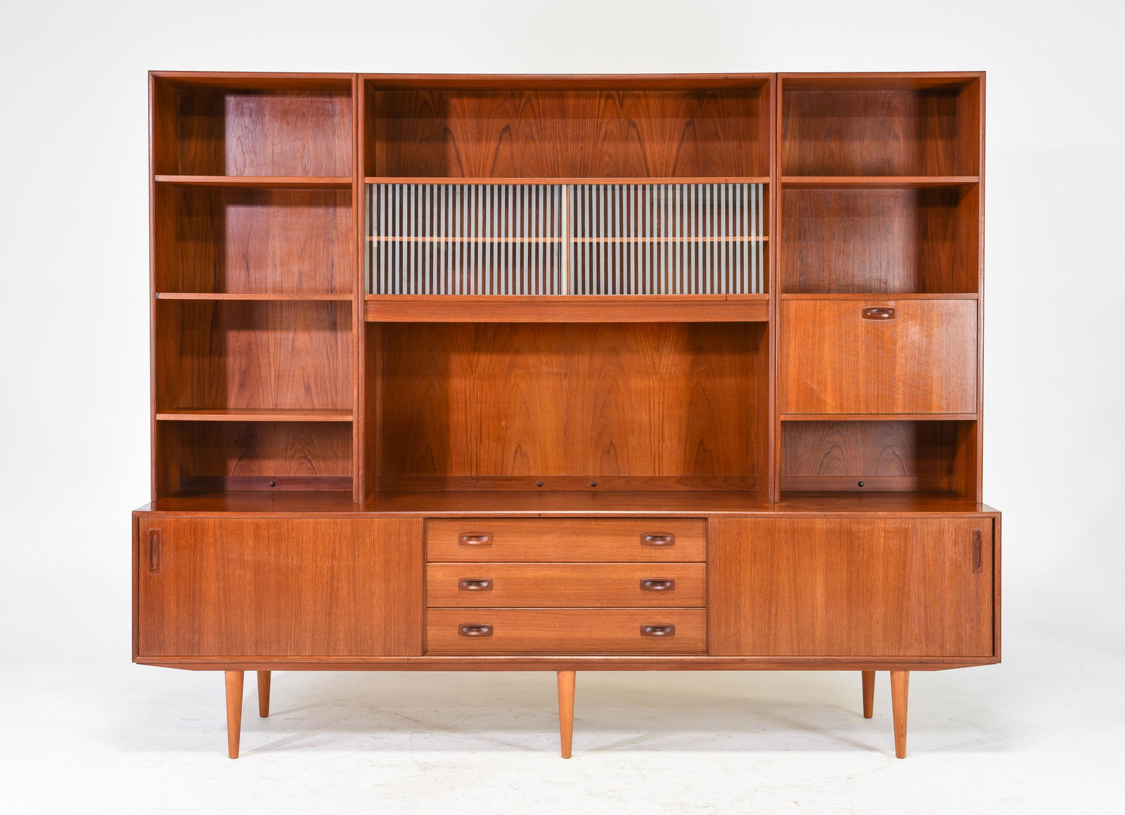 Danish Modern Monumental Wall Unit / Bookshelf (1 of 10)