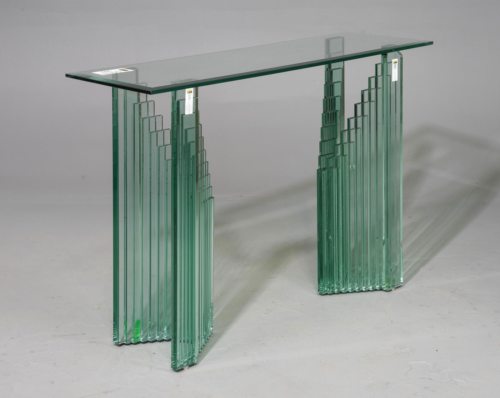 Modern Glass Console / Hall Table (1 of 5)