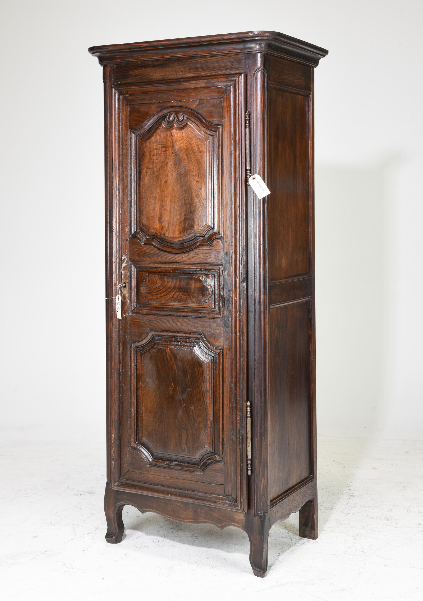 French Louis XV Style Oak Bonnetiere / Hall Robe (1 of 3)