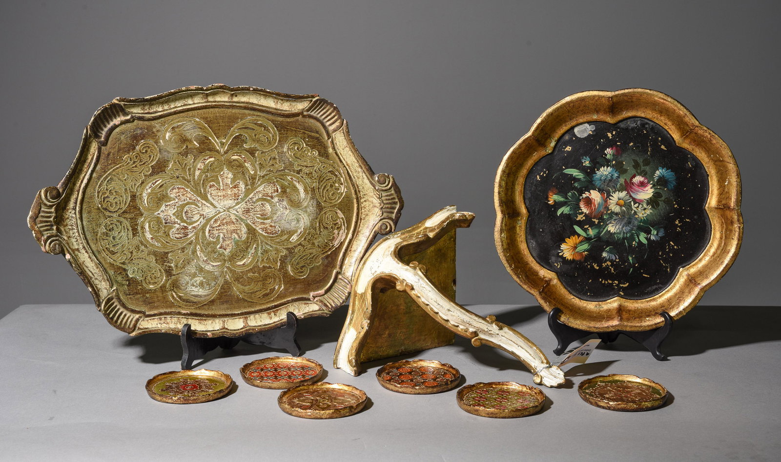 9pcs Assorted Florentine Trays, Shelf, Etc. (1 of 5)