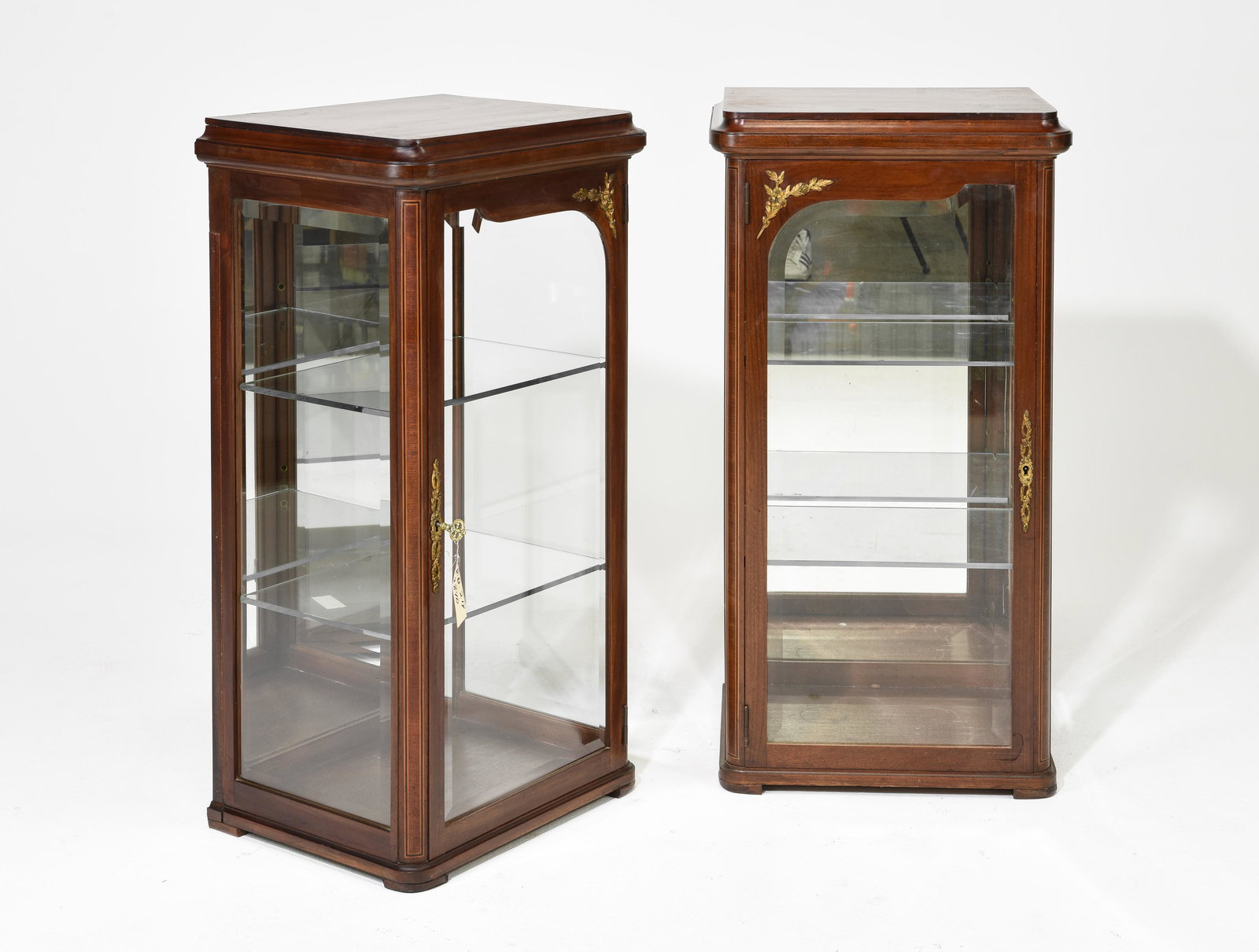 2 French Table Top Mahogany Vitrines (1 of 6)