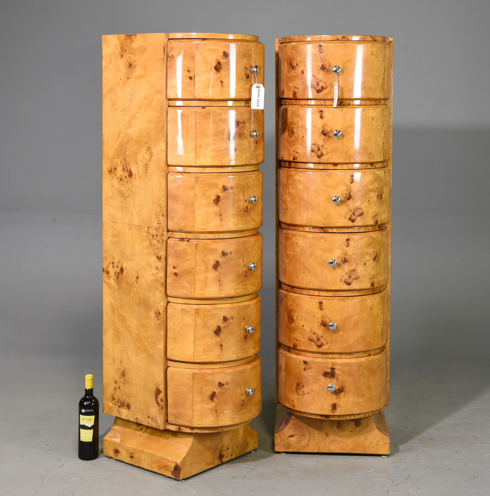 2 Art Deco Style Burled 6 Drawer Chests (1 of 4)