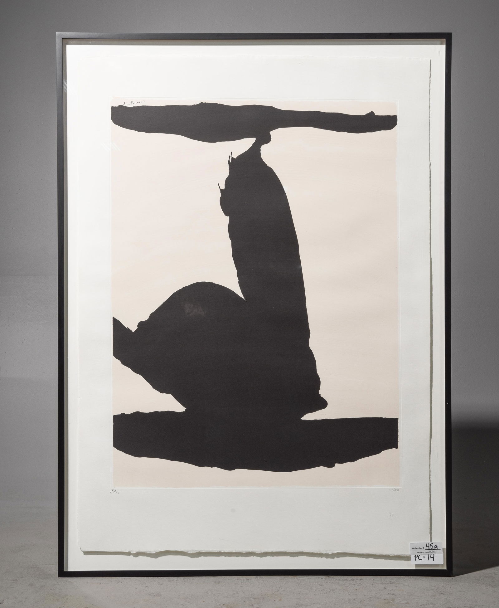Robert Motherwell Framed Art - Africa #1 (1 of 7)