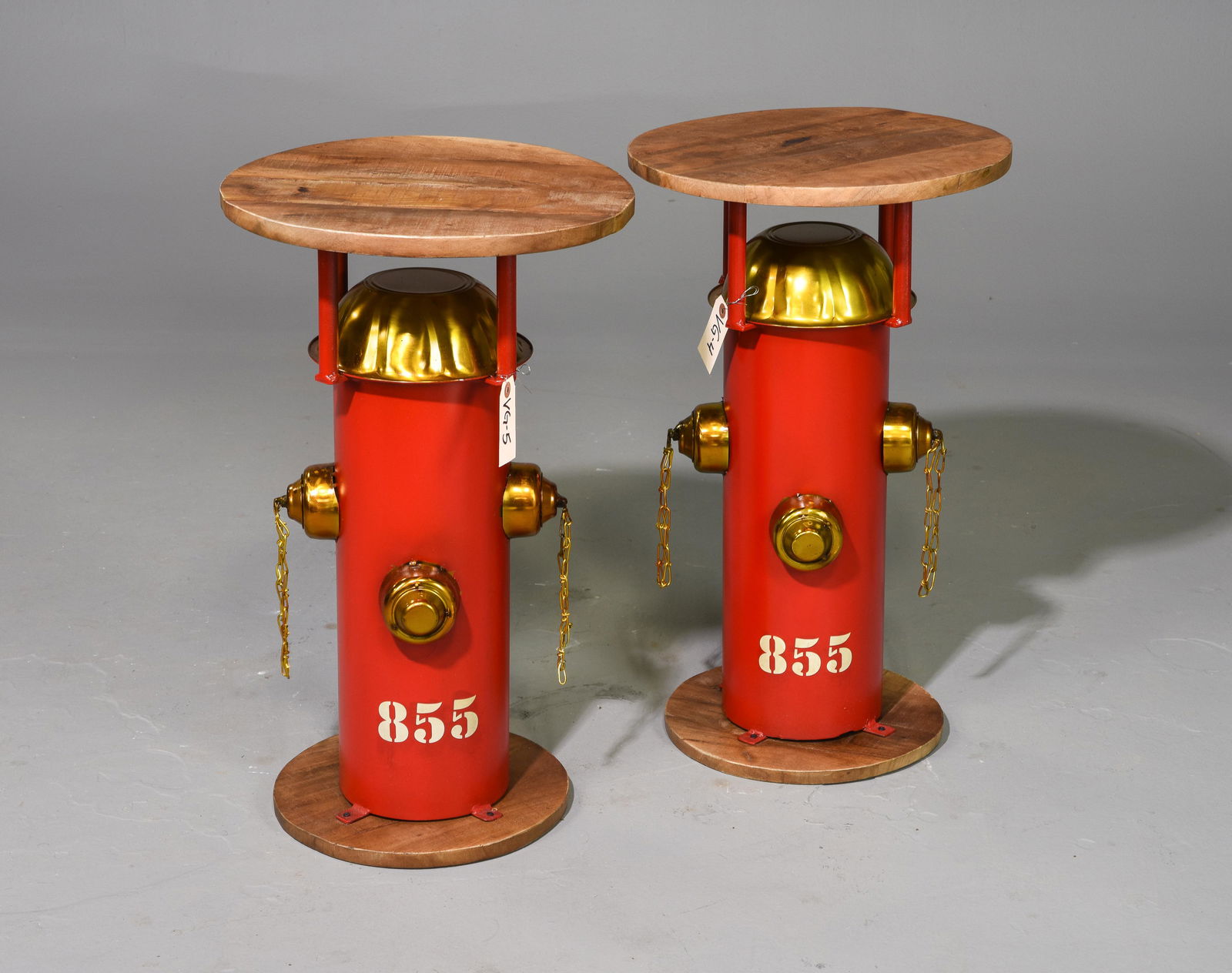2 "Fire Hydrant" Occasional Tables (1 of 4)